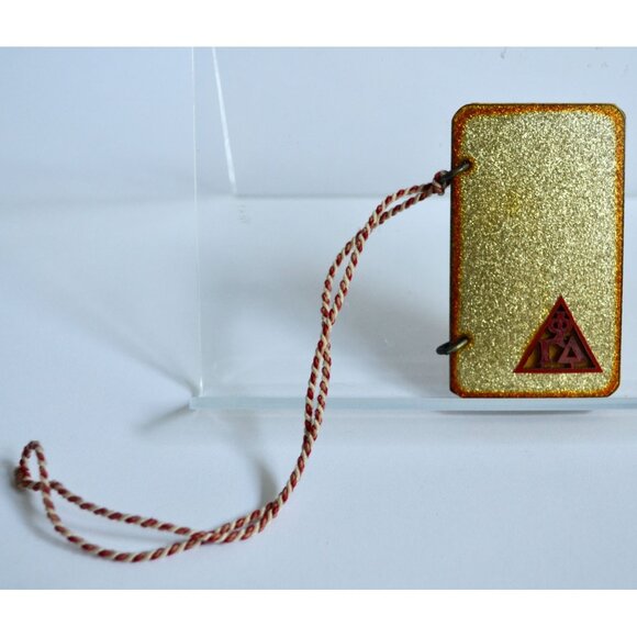 Antique 1925 Gamma Phi Delta Dance Card 10th Annual Draper Hall Oconomowoc Wisco - Picture 1 of 10